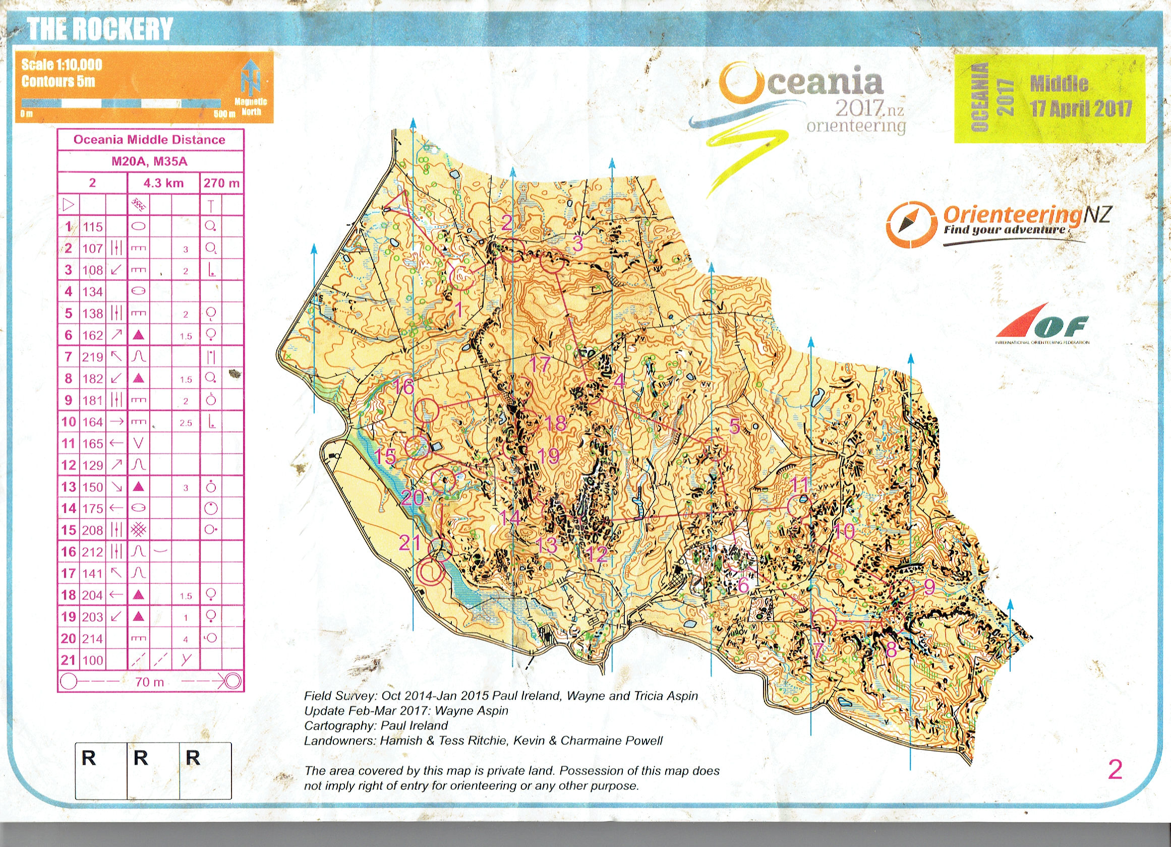 Oceania 2017 Middle (17.04.2017)