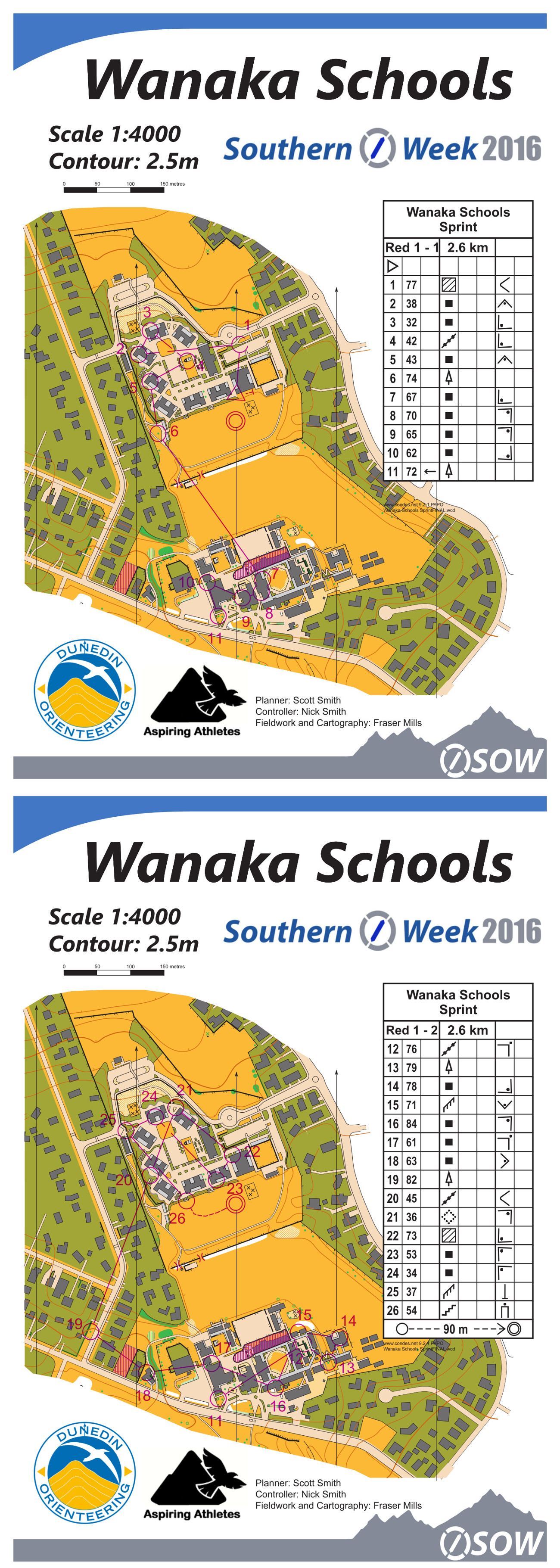 Southern O Week 2016 Day 2 Wanaka Schools (19/01/2016)